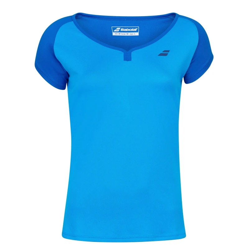 Image of Babolat Play T-Shirt Juniors - Blue Blue 6 - 7 Years