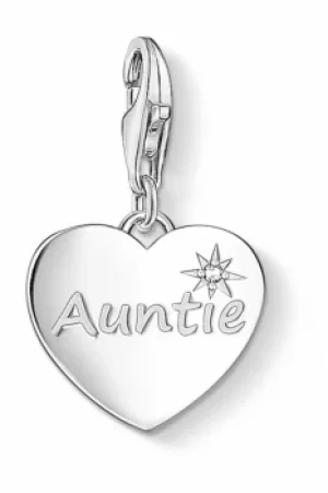 Image of Ladies Thomas Sabo Sterling Silver Charm Club Auntie Charm 1271-051-14