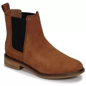 Image of Clarks CLARKDALE ARLO womens Mid Boots in Brown,4,5,5.5,6.5,7,3,4.5,7.5,6