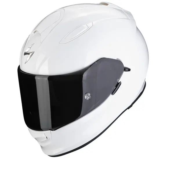 Image of Scorpion EXO-491 Solid White Full Face Helmet Size M