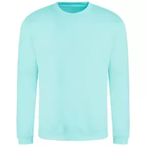 Image of AWDis Just Hoods AWDis Unisex Crew Neck Plain Sweatshirt (280 GSM) (S) (Peppermint)