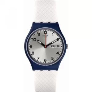 Image of Unisex Swatch White Delight Watch