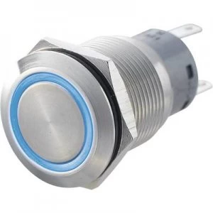 Image of TRU COMPONENTS LAS1 AGQ 22E RD Tamper proof pushbutton 250 V AC 5 A 2 x OnOn IP67 momentary