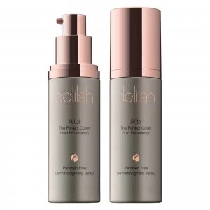 Image of delilah Alibi Fluid Foundation (Various Shades) - Dune