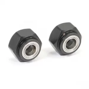 Image of Fastrax Aluminium Front Wheel 12Mm Hex Adaptors W/Brg (Pr)