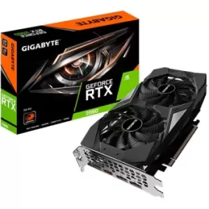Image of Gigabyte GV-N2060D6-6GD graphics card NVIDIA GeForce RTX 2060 6GB GDDR6