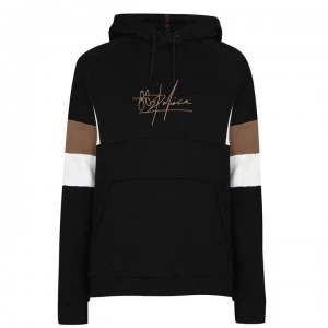 Image of 883 Police Colour Block Hoodie - Black