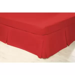 Image of Platform Valance Double Red