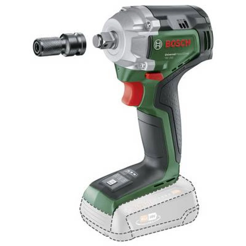 Image of Bosch Home and Garden Bosch Home and Garden UniversalImpactDrive 18V-350 0603980304 Cordless impact driver 350 Nm 18 V No. of power packs included 0 0