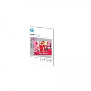 Image of HP Matte FSC Photo Paper 4x6 25 sheets