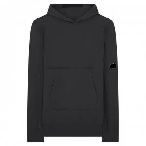 Image of CP COMPANY Hw Micro Lens Oth Hoodie - Black