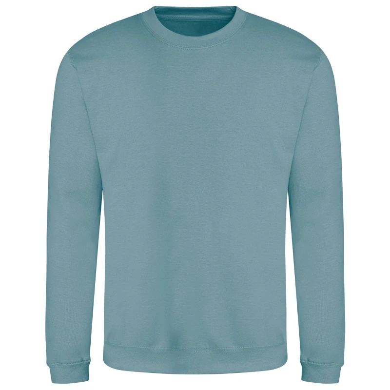 Image of AWDis AWDis Men Soft Touch Sweatshirt in Aqua Size: X-Small Aqua XS Male 5063470633920