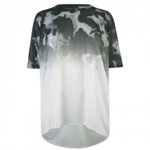 Image of Firetrap Batwing T Shirt Ladies - Black Fade