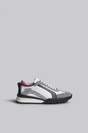 Image of DSQUARED2 Women Sneaker Dark grey Size 3 75% Calfskin 20% Bovine leather 5% Polyester