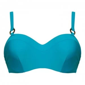 Image of Figleaves Underwired Crop Bandeau Top - JADE