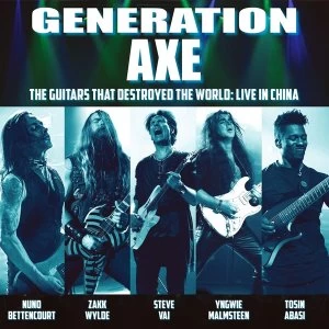 Image of Generation Axe - The Guitars That Destroyed The World (Live In China) Vinyl