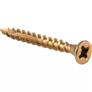 Image of Reisser Cutter Pozi Screw 6.0 x 80mm (100 Pack) in Gold