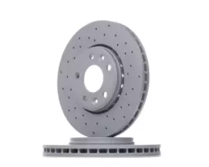 Image of ZIMMERMANN Brake disc 470.2432.52 Brake rotor,Brake discs RENAULT,MEGANE III Grandtour (KZ0/1),Scenic III (JZ0/1_),LAGUNA III Grandtour (KT0/1)