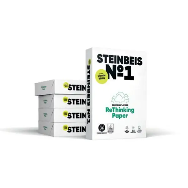 Image of Steinbeis Steinbeis No. 1 Classic Paper Off-White A4 80gsm (Pack of 2500) 10025 10025