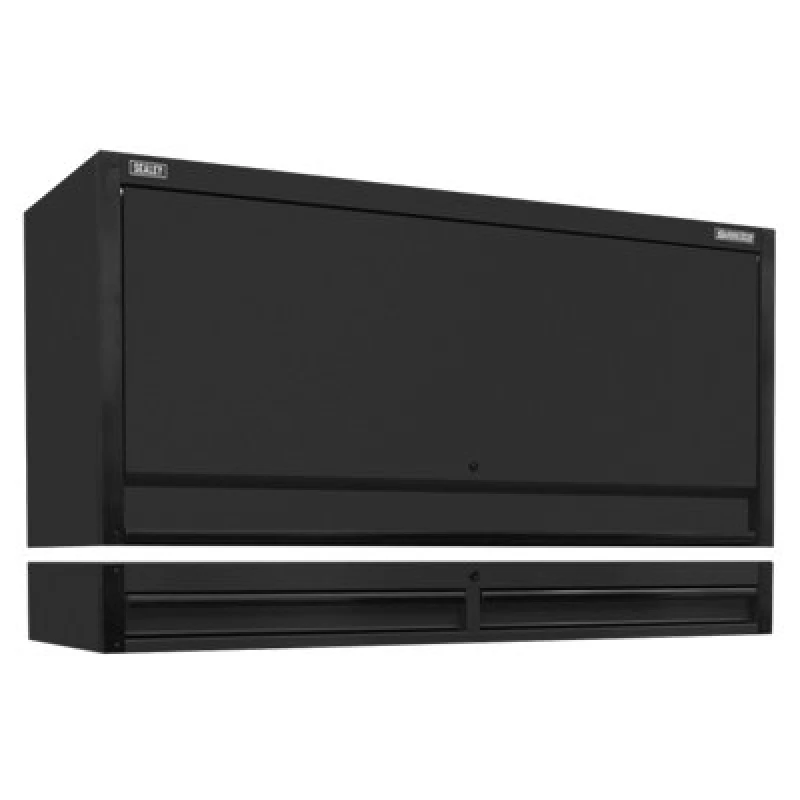 Image of Sealey Superline Pro Top Hutch and 2 Drawer Riser AP6203BE Colour: Black