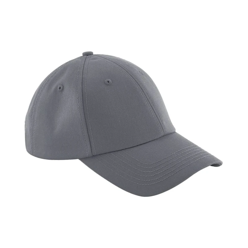 Image of Beechfield Beechfield Men Authentic Baseball Cap in Mid Grey Mid Grey One Size Male 5063425828593