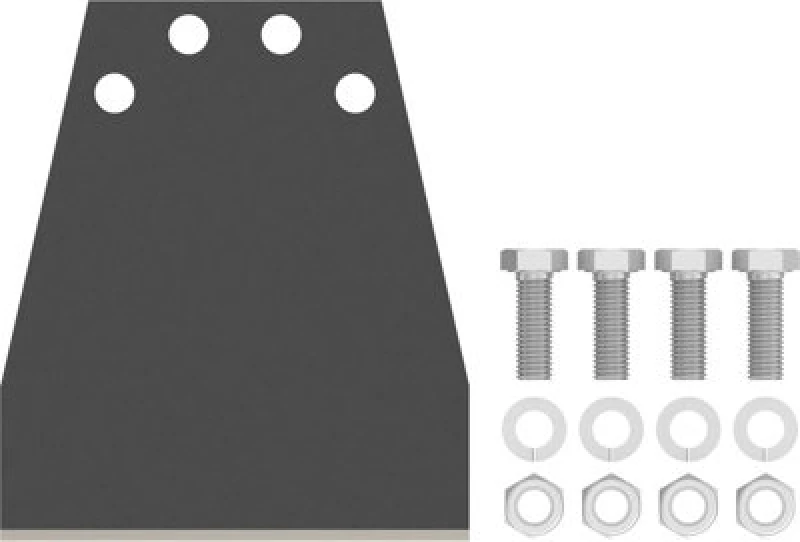 Image of Bosch PRO Replacement Parts Kit for 150mm SDS Max Floor Scraper 2608690613