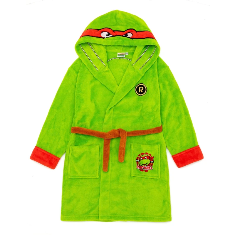 Image of Teenage Mutant Ninja Turtles Hooded Bathrobe Green