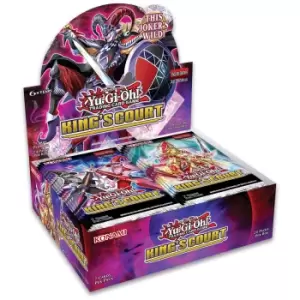 Image of Yu-Gi-Oh! TCG: King's Court Booster Full Booster Display (24 Boosters)
