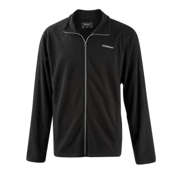 Image of Donnay Full Zip Fleece Jacket Mens - Black