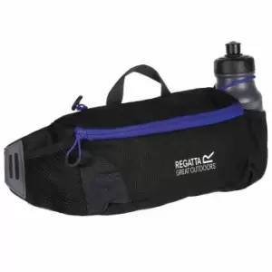 Image of Regatta Blackfell III Hip Pack With Bottle (One Size) (Black/Surfspray)