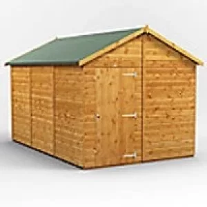 Image of Power Garden Shed 128PAW Golden Brown 12x8