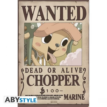 Image of One Piece - Wanted Chopper New Maxi Poster