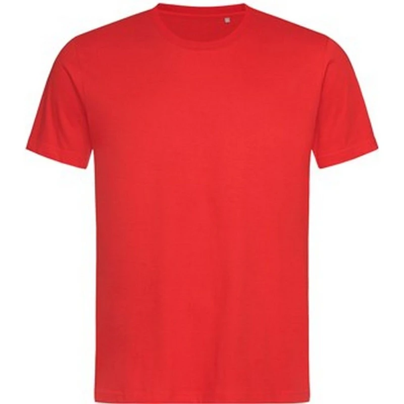 Image of Stedman Stedman Men Lux T-Shirt in Red Size: Small Red S Male 5063107601025