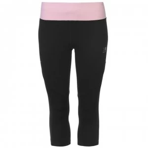 Image of Karrimor T Capri Tights Ladies - Black/Pink