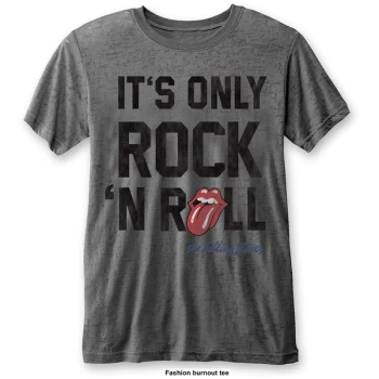 Image of The Rolling Stones - It's Only Rock n' Roll Unisex X-Large T-Shirt - Grey
