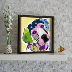 Image of KZM470 Multicolor Decorative Framed MDF Painting