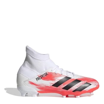 Image of adidas 20.3 Junior FG Football Boots - White