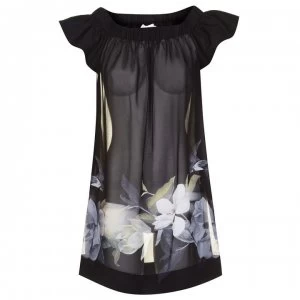 Image of Ted Baker Floy Bardot Dress - Black