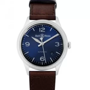 Image of Vintage BR V1-92 Blue Steel Mens Watch