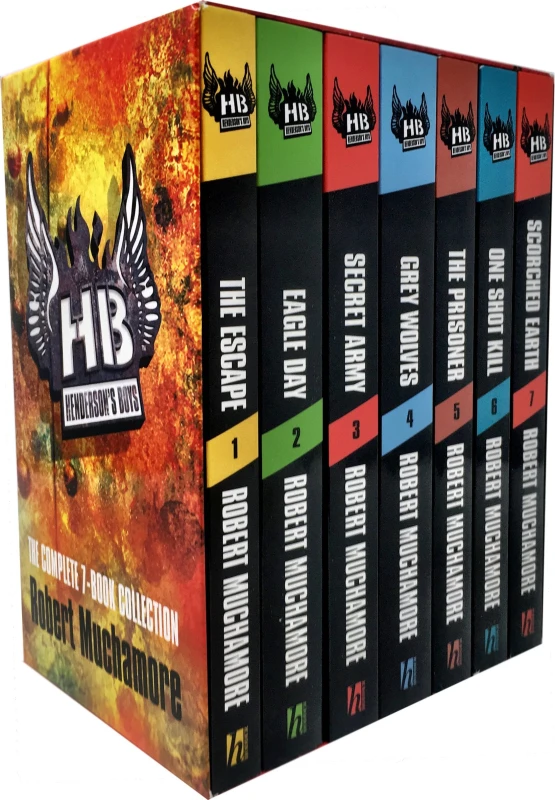 Image of Henderson's Boys Series Box Set Complete 7 Book Collection Paperback By Robert Muchamore Robert Muchamore Books