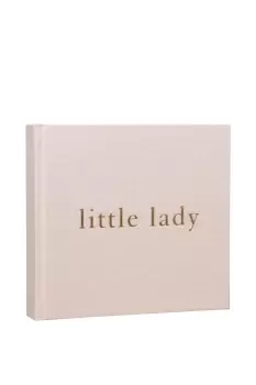 Image of Linen Photo Album - Little Lady