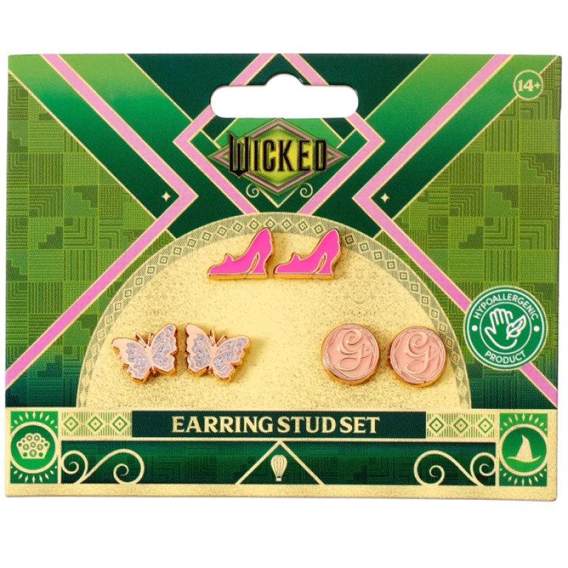 Image of Wicked Wicked Glinda Stud Earrings Set