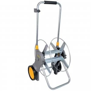 Image of Hozelock Empty Metal Hose Reel Cart 90m