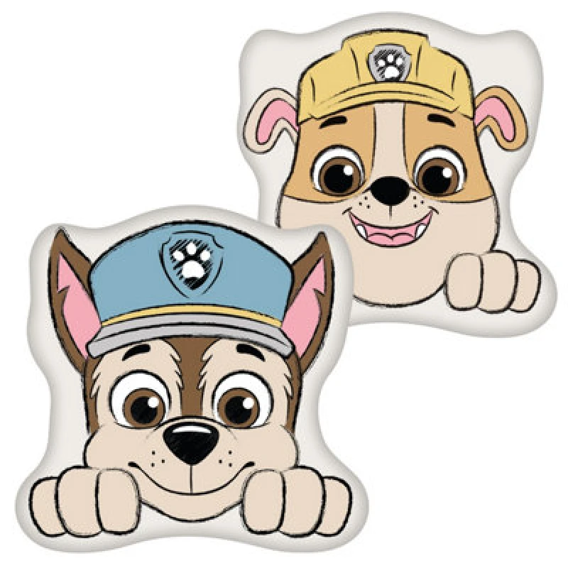 Image of Paw Patrol Shaped Cushion Multi WOONP Unisex