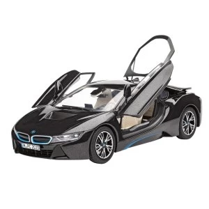Image of BMW i8 Car 1:24 Scale Level 4 Revell Model Kit