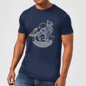Image of Harry Potter Buckbeak Mens T-Shirt - Navy - L