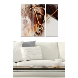 Image of MDF1591536 Multicolor Decorative MDF Painting (3 Pieces)