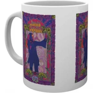 Image of Janis Joplin Purple Masse Ceramic Mug