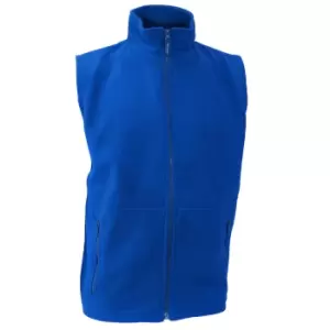 Image of Result Mens Active Anti Pilling Fleece Bodywarmer Jacket (L) (Royal)