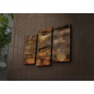 Image of 3PAT?ACT-11 Multicolor Decorative LED Lighted Canvas Painting (3 Pieces)